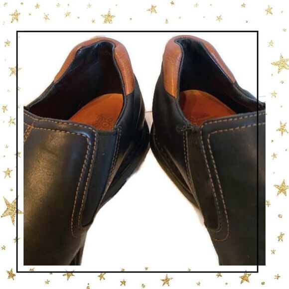 Cole Haan Men’s Black Leather Slip-on Loafers 11 - Picture 3 of 5